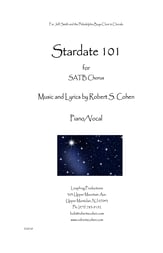 Stardate 101 SATB choral sheet music cover